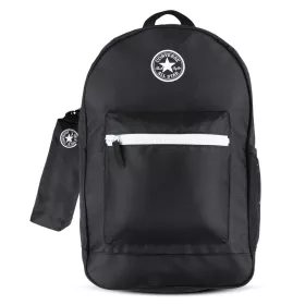   Hátizsák CONVERSE 9A5518-023 fekete ajándék tolltartóval