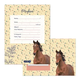 Partimeghívó ARS UNA 10 ív+10 db boríték Wild And Free