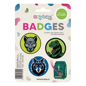 Cserélhető matrica OXY táskára 3 darabos Animal