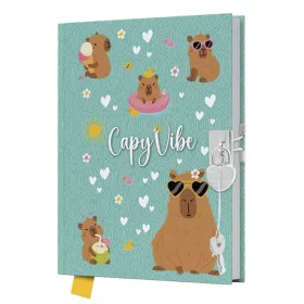 Emlékkönyv JUNIOR Capy Vibe lakattal