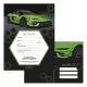 Partimeghívó ARS UNA 10 ív+10 db boríték Lamborghini 5522