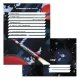 Partimeghívó ARS UNA 10 ív+10 db boríték Space Explorer