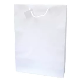   Dísztasak CREATIVE Special Simple cm x L 33cm x 46cm x 10 cm egyszínű fehér zsinórfüles