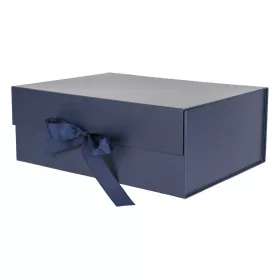 Díszdoboz PROMO összehajtható 29x22x10,5 cm sötétkék