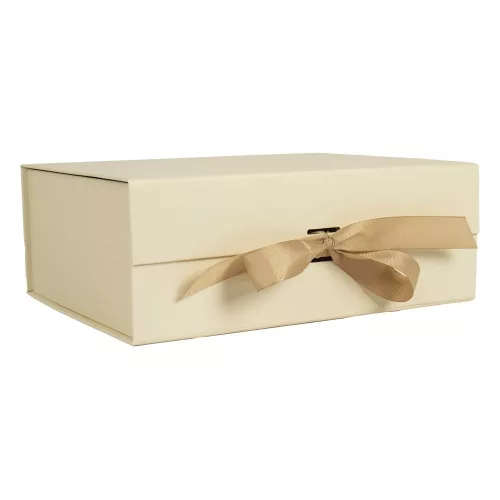 Díszdoboz PROMO összehajtható 33x25x12,5 cm bész