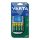 Akkumulátor töltő VARTA LCD-s + AA 4x2600 mAh + 12 V USB