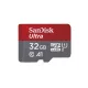 Memóriakártya SANDISK microSDHC Ultra 32 GB