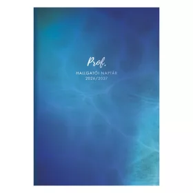   Hallgatói zsebkönyv TOPTIMER Prof papírborító A/5 heti 150x210 mm Kék 2026-2027