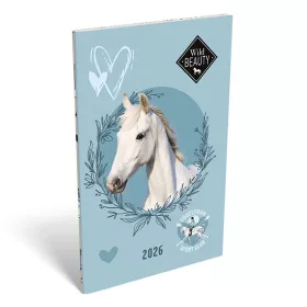   Zsebnaptár LIZZY CARD A/6 heti papírborítós Wild beauty sport club 2026.