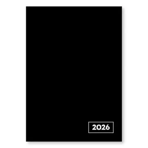 Zsebnaptár VECTRALINE A/7 álló fehér lapos vegyes mintás 2026.