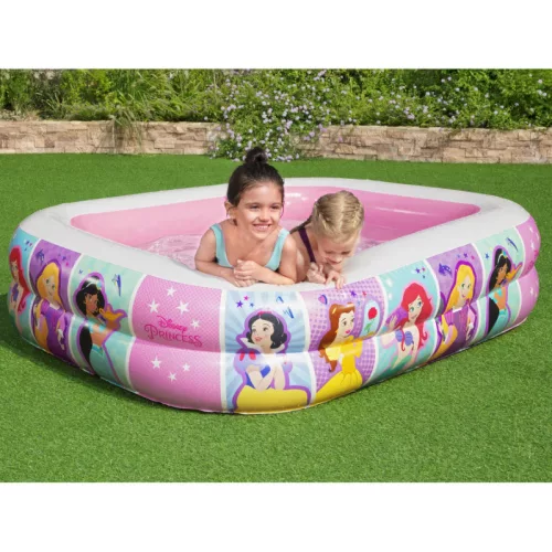 Gyermek medence Bestway Disney Hercegnők 200x146x48 cm 91056