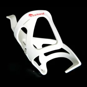 Kerékpár kulacstartó Ostand műanyag jobbos fehér