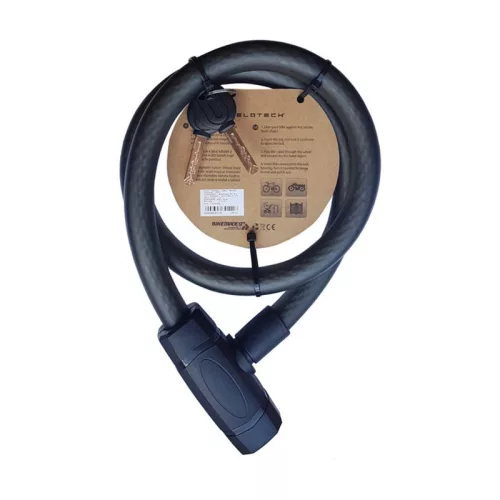 Kerékpárzár sodort Velotech 2x100 cm