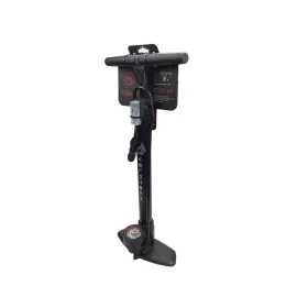 Kerékpárpumpa Velotech műhelyi nyomásmérős acél