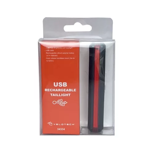 Lámpa hátsó Velotech Pro Bar