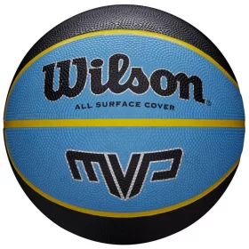 Kosárlabda Wilson MVP gumi 7-es méret fekete-kék