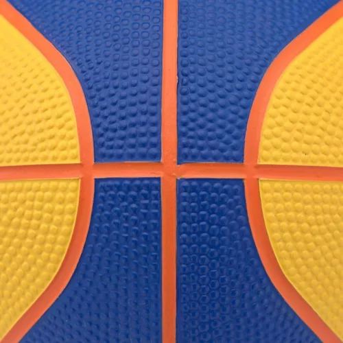 Kosárlabda Wilson FIBA 3X3 Mini gumi 3-as méret sárga-kék
