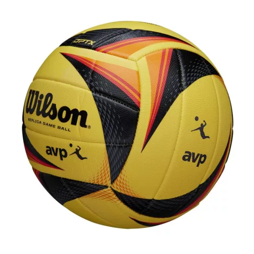 Strandröplabda Wilson OPTX AVP VB Replica sárga-fekete