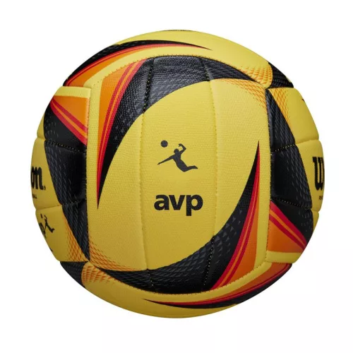 Strandröplabda Wilson OPTX AVP VB Replica sárga-fekete