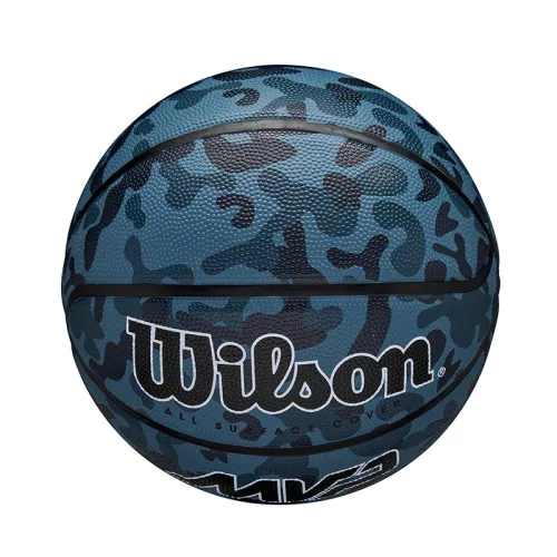 Kosárlabda Wilson MVP Camo gumi 6-os méret kék