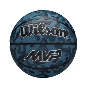 Kosárlabda Wilson MVP Camo gumi 7-es méret kék