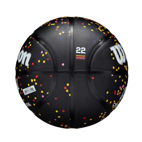 Kosárlabda Wilson Caitlin Clark Journey Series 7-es méret fekete