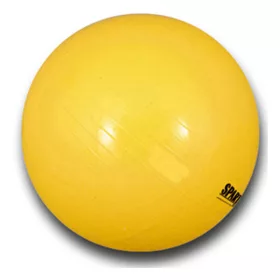 Gimnasztikai labda Power 45 cm sárga
