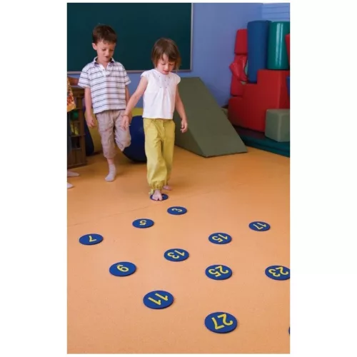 1-30-ig számos padlójelölő szett Amaya kék