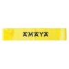 Mini band Amaya közepes sárga