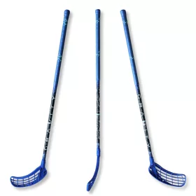   Floorball ütő üvegszálas Gravity 96/108 cm IFF balos kék