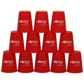 Aktivsport sport pohár piros