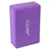 Aktivsport jóga tégla 23x15x7,5 cm lila