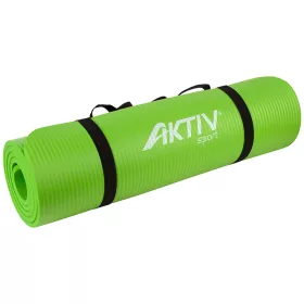 Fitnesz szőnyeg Aktivsport zöld 183x61x1 cm