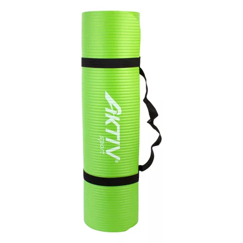 Fitnesz szőnyeg Aktivsport zöld 183x61x1 cm
