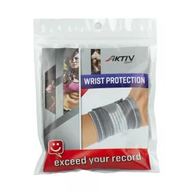   Csuklóvédő Aktivsport tépőzáras neoprén-latex Méret M