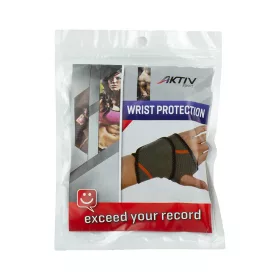   Csuklóvédő Aktivsport tépőzáras neoprén-nylon Méret M