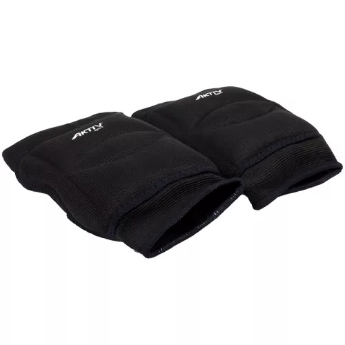 Térdvédő Aktivsport párnázott fekete Méret M