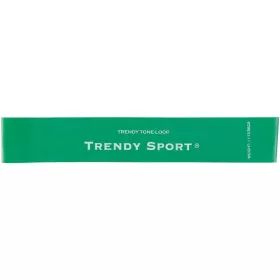 Láberősítő gumihurok Trendy közepes zöld
