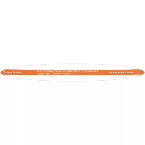Gumiszalag Trendy Power Band extra gyenge narancssárga