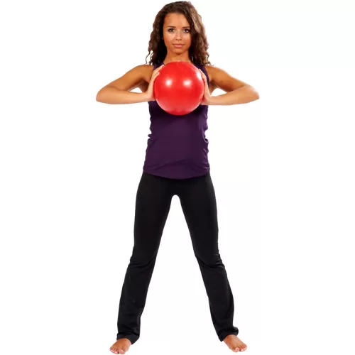 Trendy Melina Pilates labda 30 cm piros