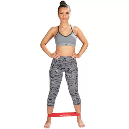 Láberősítő gumihurok Trendy extra gyenge narancssárga