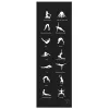 Jógaszőnyeg Trendy Home 180x60x0,5 cm antracit