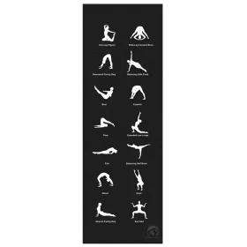 Jógaszőnyeg Trendy Home 180x60x0,5 cm antracit