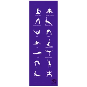 Jógaszőnyeg Trendy Home 180x60x0,5 cm lila