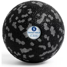 Masszázs labda Trendy Bola fekete-szürke 6 cm