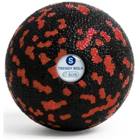 Masszázs labda Trendy Bola fekete-piros 6 cm