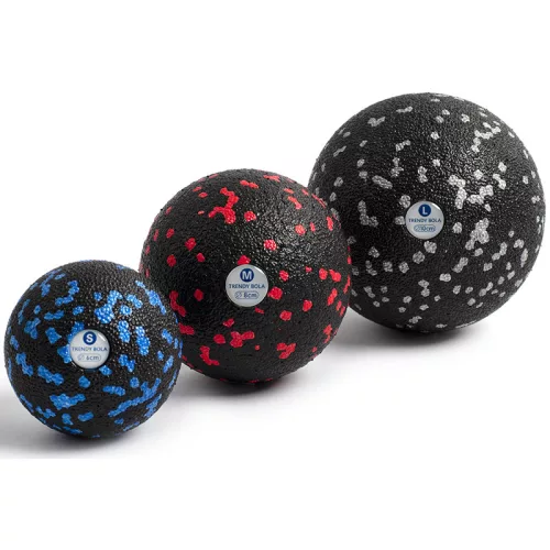 Masszázs labda Trendy Bola fekete-piros 6 cm