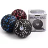 Masszázs labda Trendy Bola fekete-szürke 10 cm