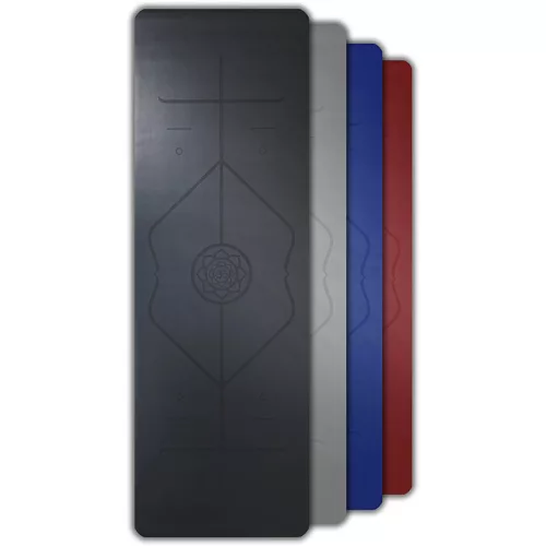 Jógamatrac Trendy természetes gumi szürke