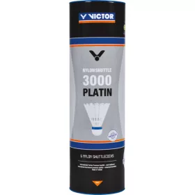 Tollaslabda Victor 3000 Platin kék csík, fehér szoknya